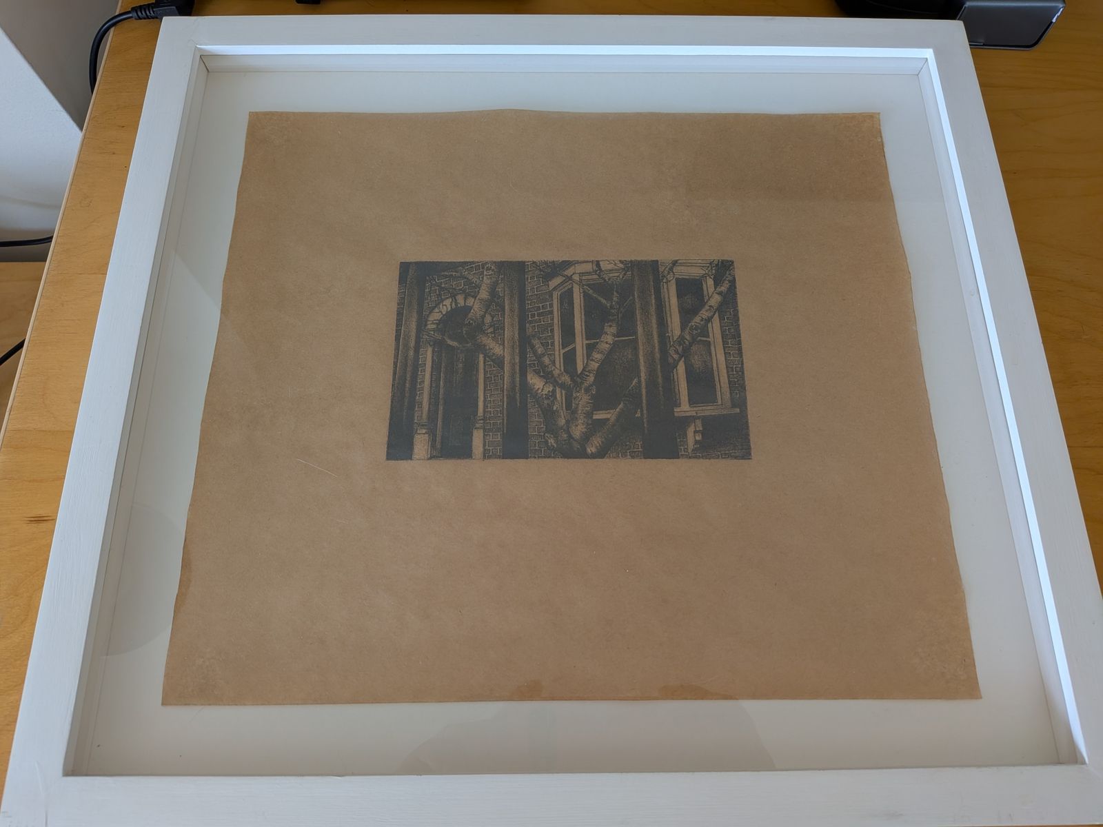 Original Drawing By Alison Griffin – 'The Only Place Where You Feel Safe Nr. 11' (2013)