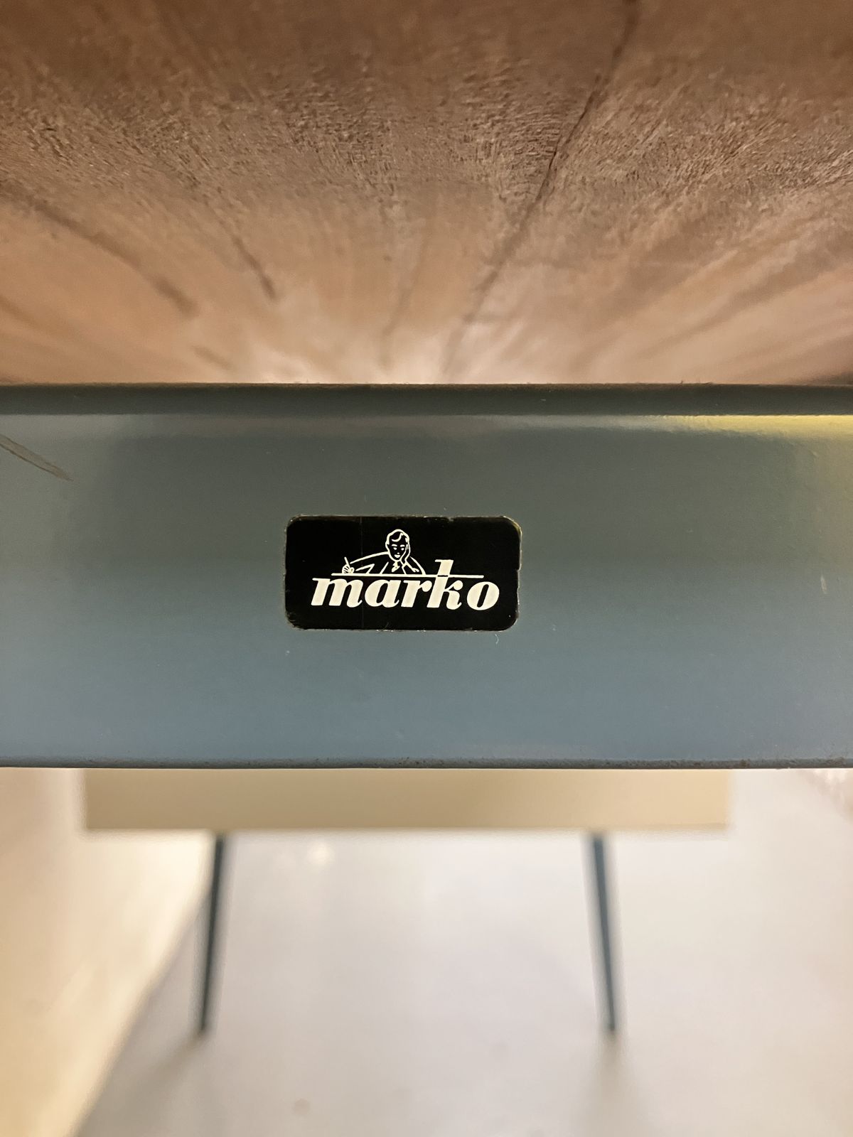 Industrial Metal Desk By Marko (Netherlands, 1960s) photo vinterior