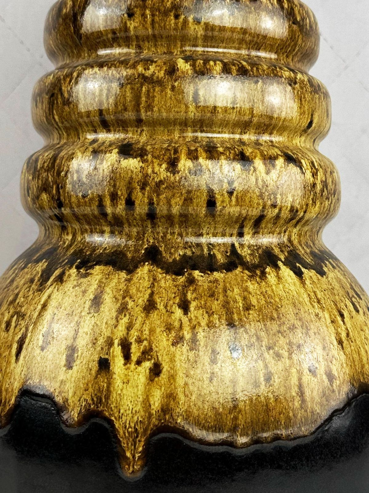 Large Vintage Scheurich West German Fat Lava Vase #269 40 Circa 1970 photo buy