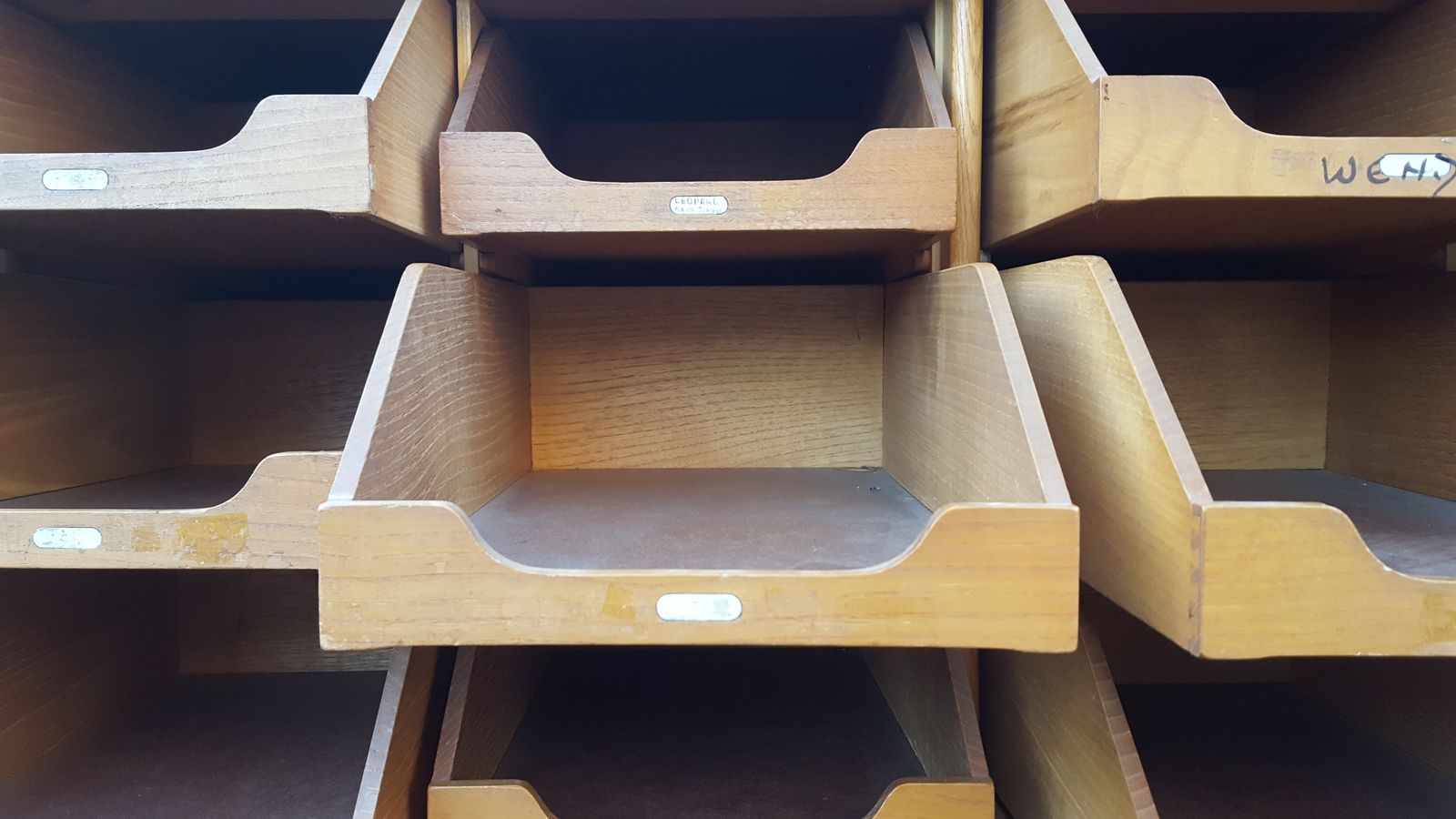 Dudley & Co Ltd Of London 24 Drawer Haberdashery Cabinet photo vinterior