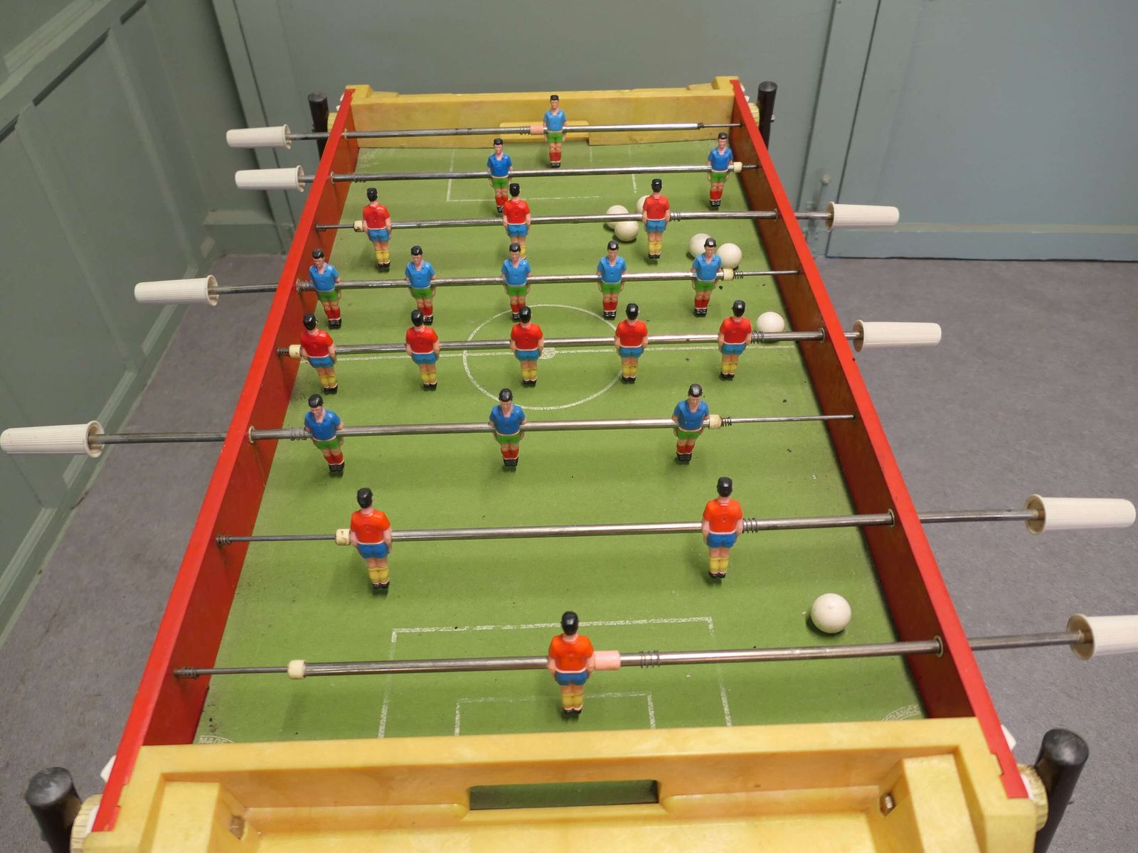 French Table Football Retro Foot Game This Is One For The Boys. photo Home Decor