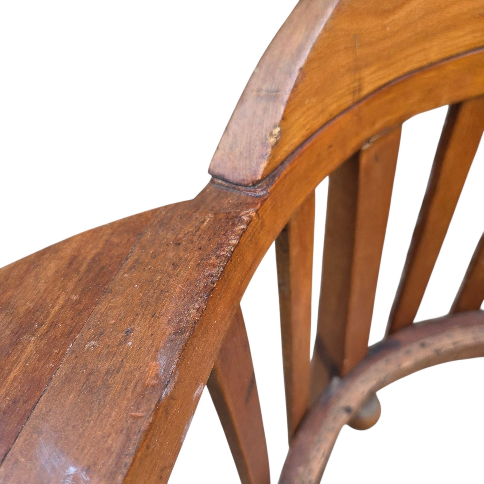 photo furniture Fauteuil en bois courbé Thonet, Tchécoslovaquie, mid-century, dans le style de Josef Hoffmann