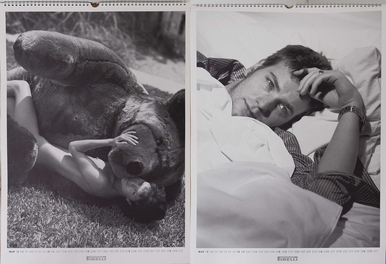 Pirelli Calendar 1998 "Women That Men Live For" By Bruce Weber. photo vintage