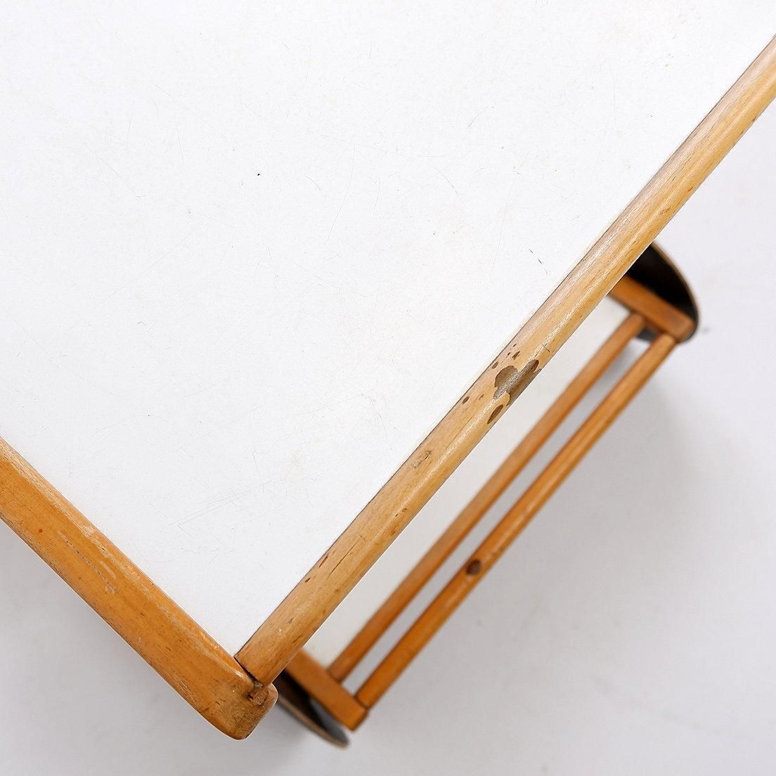 2612.0 "Mobilo Pe03" Serving Trolley By Cees Braakman For Pastoe, 1950s photo