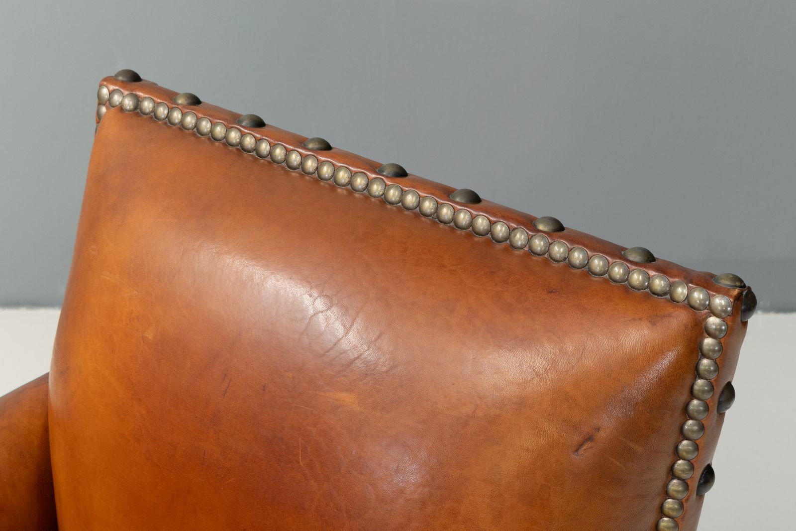 Leather Desk Chair, 1800s, Walnut photo vinterior