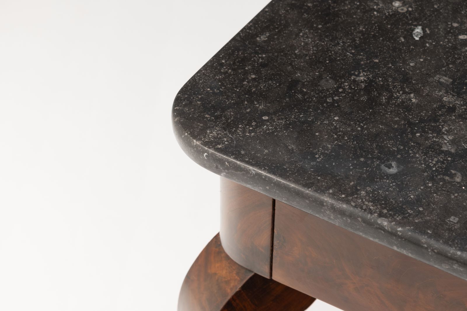 Marble Top Mahogany Console, 1800s photo vinterior