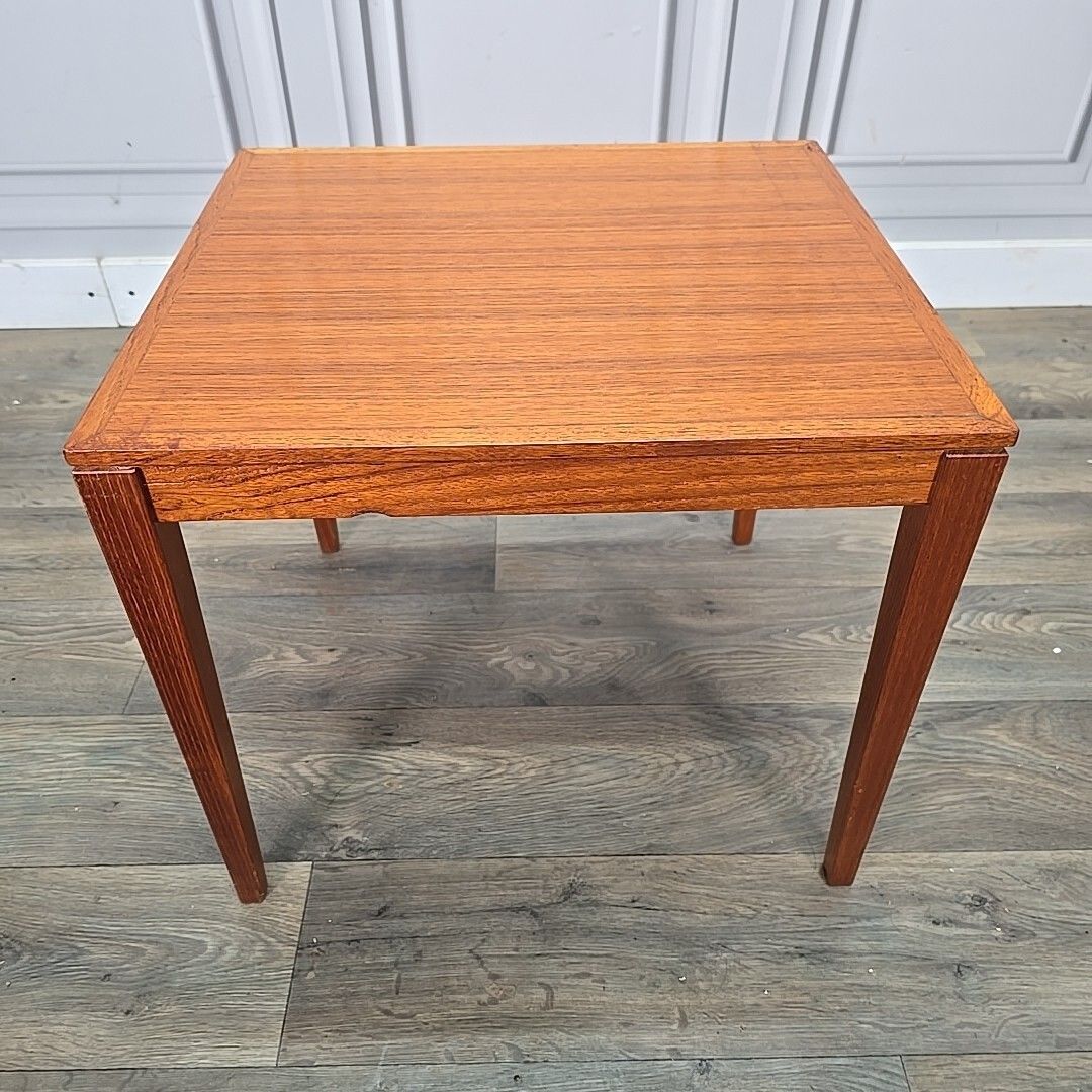 photo furniture Retro Vintage Side Table Mid Century Modern Wooden Teak Danish Coffee