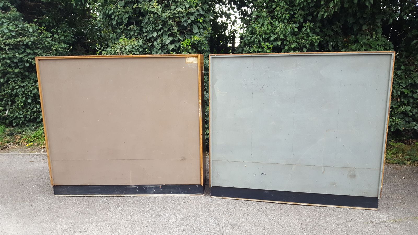 Matching Pair Of Mahogany Haberdashery Cabinets Harris & Sheldon Ltd Birmingham photo 1575.0