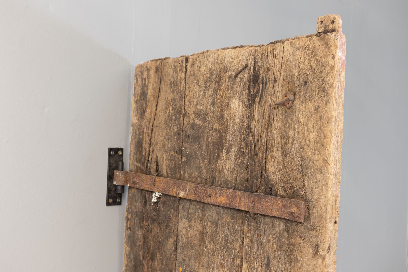 Oak Door, 1800s, Antique photo vinterior