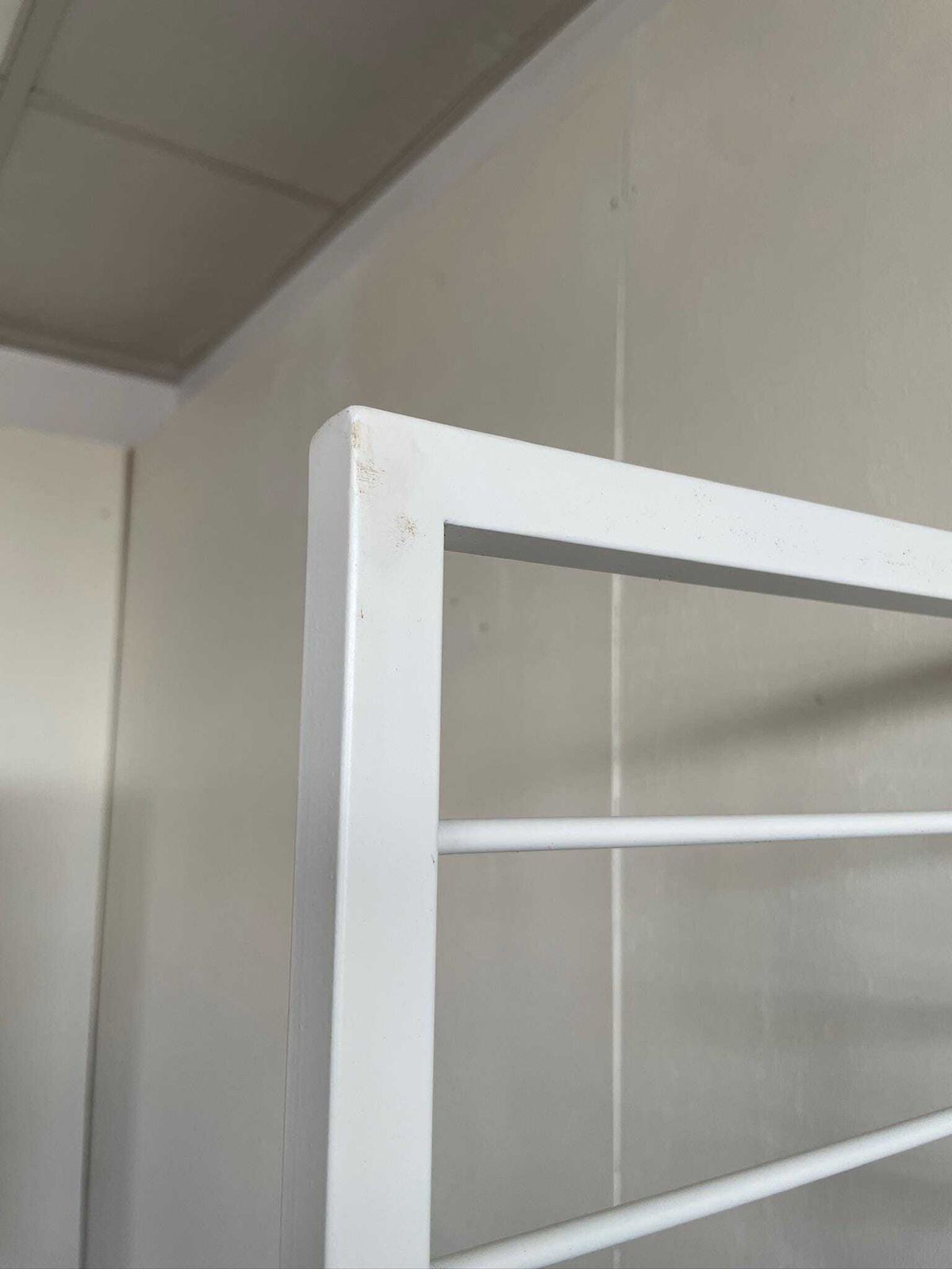 200cm X 35cm White Staples Ladderax Ladder Large Tall One Foot 2 Metre Lean To photo furniture