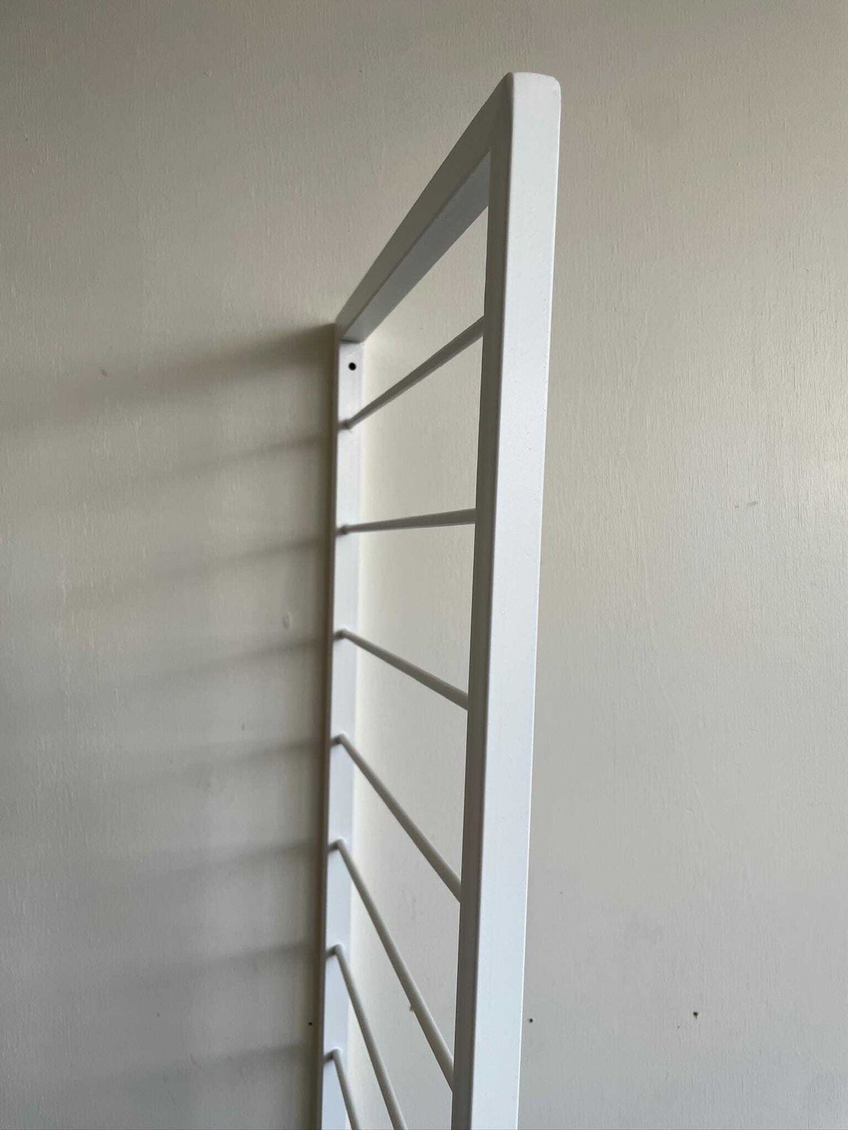 200cm X 35cm White Staples Ladderax Ladder Large Tall One Foot 2 Metre Lean To photo vinterior