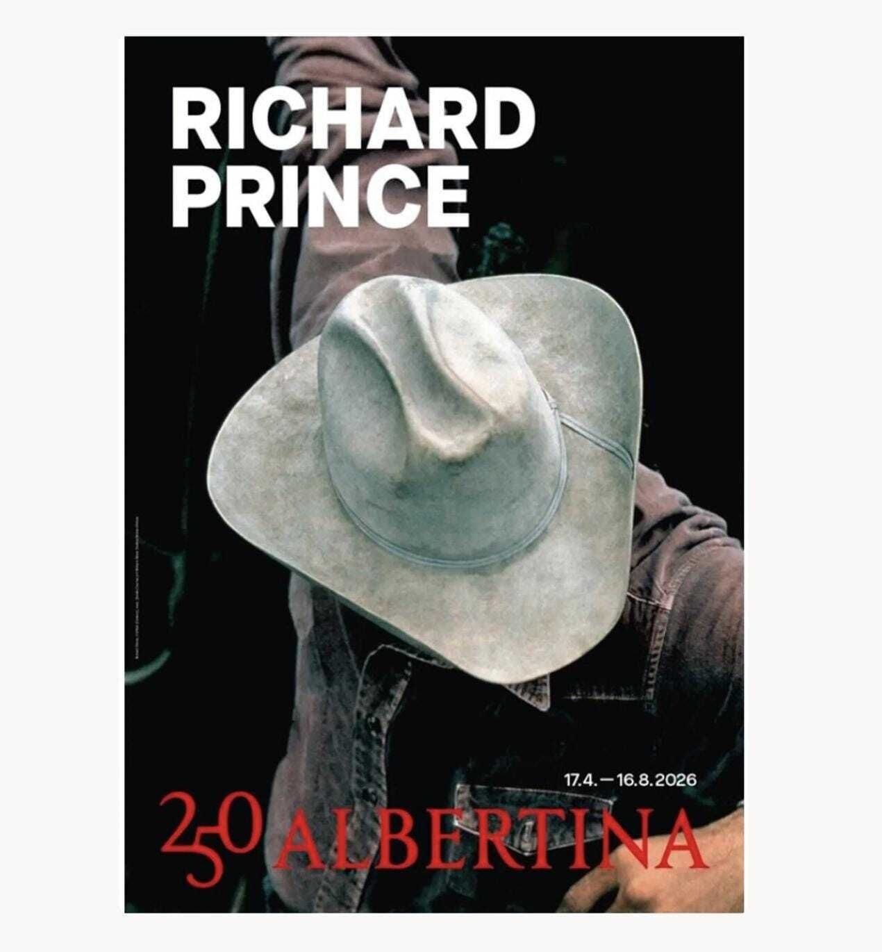 Authentic Richard Prince Exhibition Poster   250 Albertina   Official Museum Print