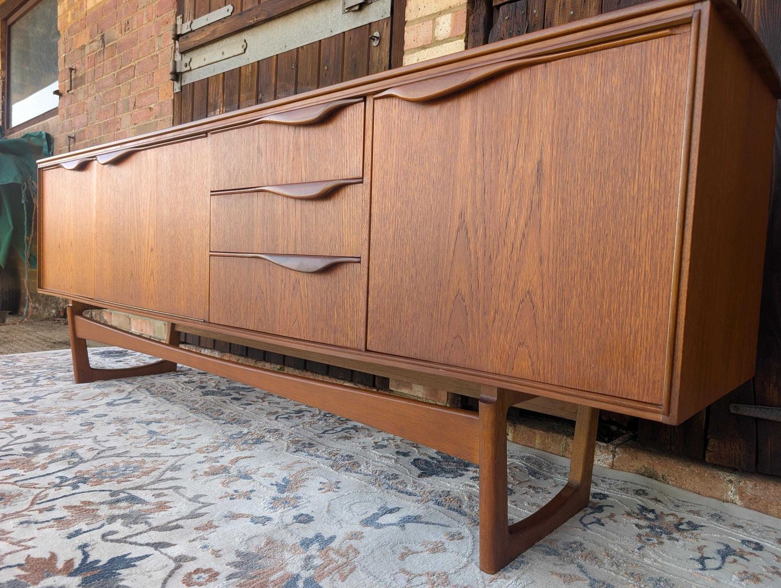 William Lawrence Sideboard Mid Century Modern Teak 1960s. Rare Retro Find In Amazing Condition. photo furniture