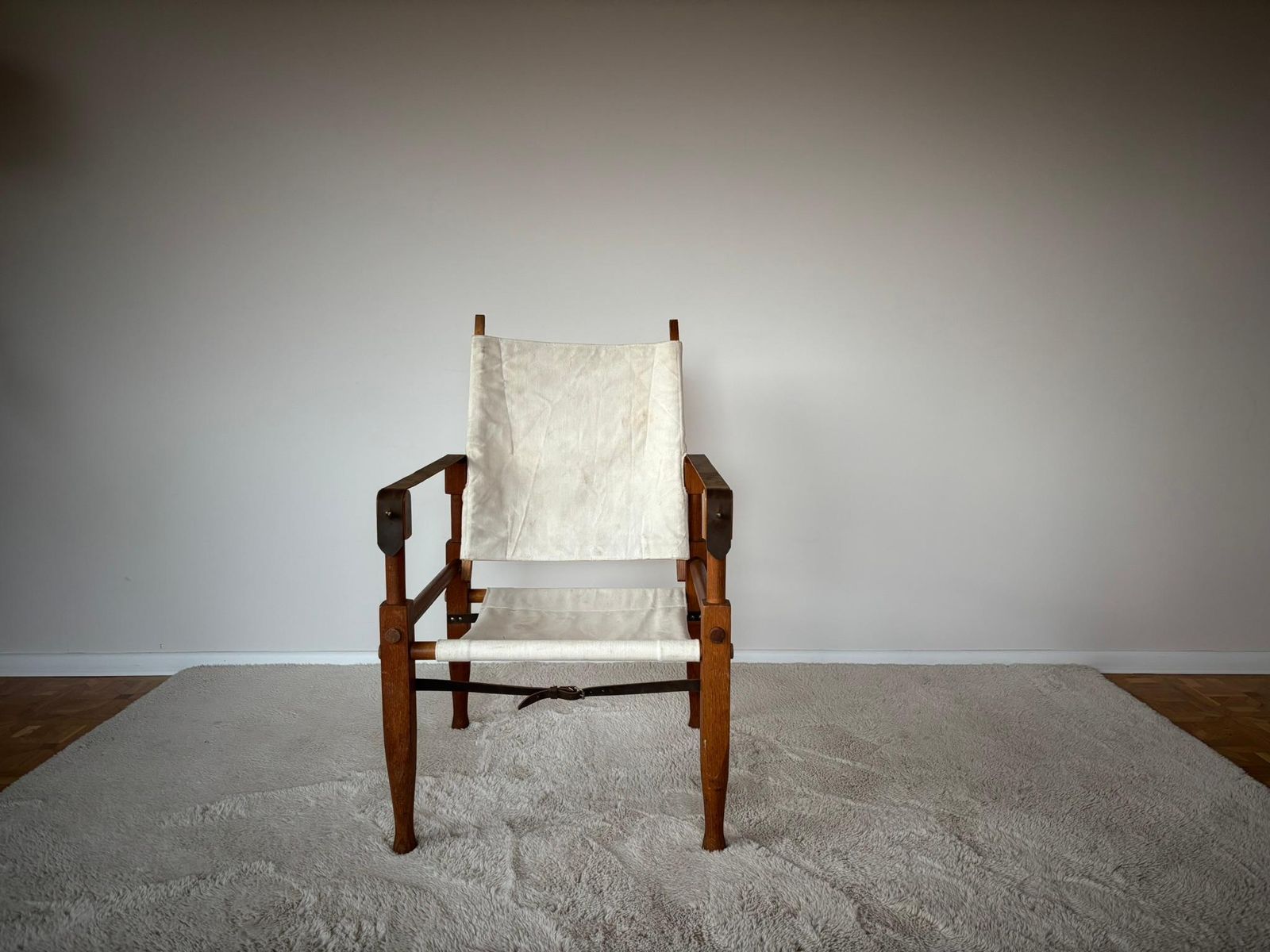 photo furniture Safari Armchair By Wilhelm Kienzle Attributed To Wohnbedarf, Switzerland, 1950s