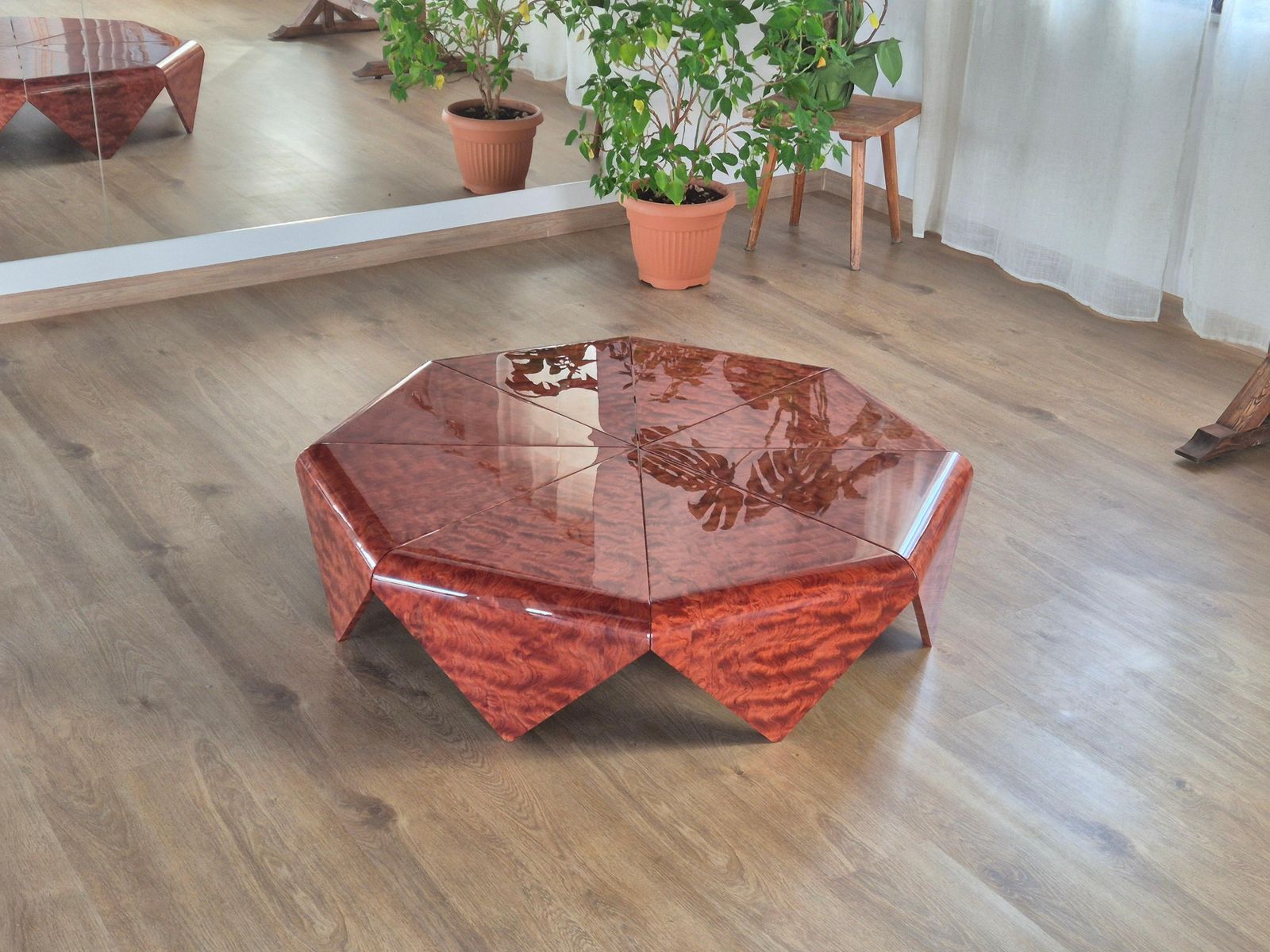 Petala Coffe Table By Jorge Zalszupin 1960's photo vintage