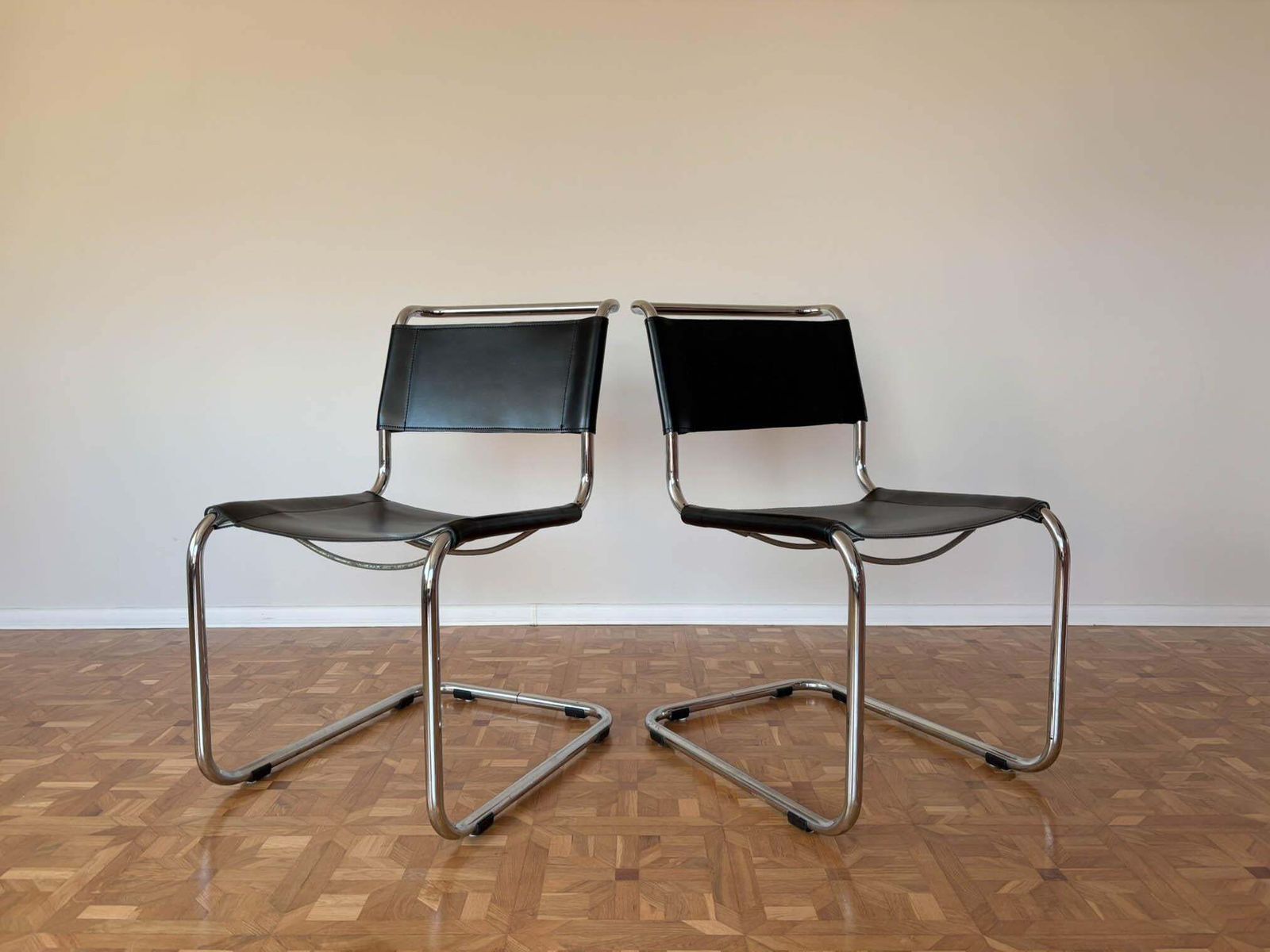 S33 Chairs By Mart Stam For Thonet, 1980s, Set Of 2 photo furniture
