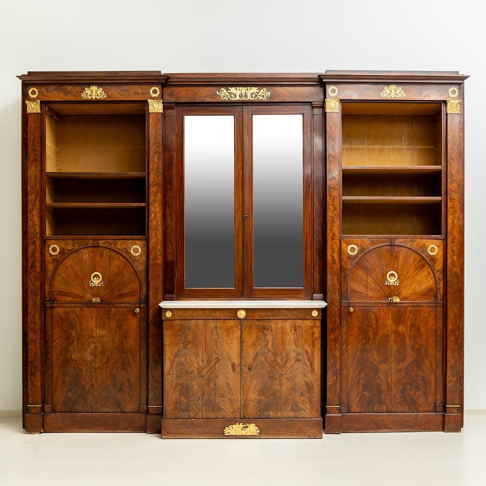 Library Cabinet, France, Early 19th Century