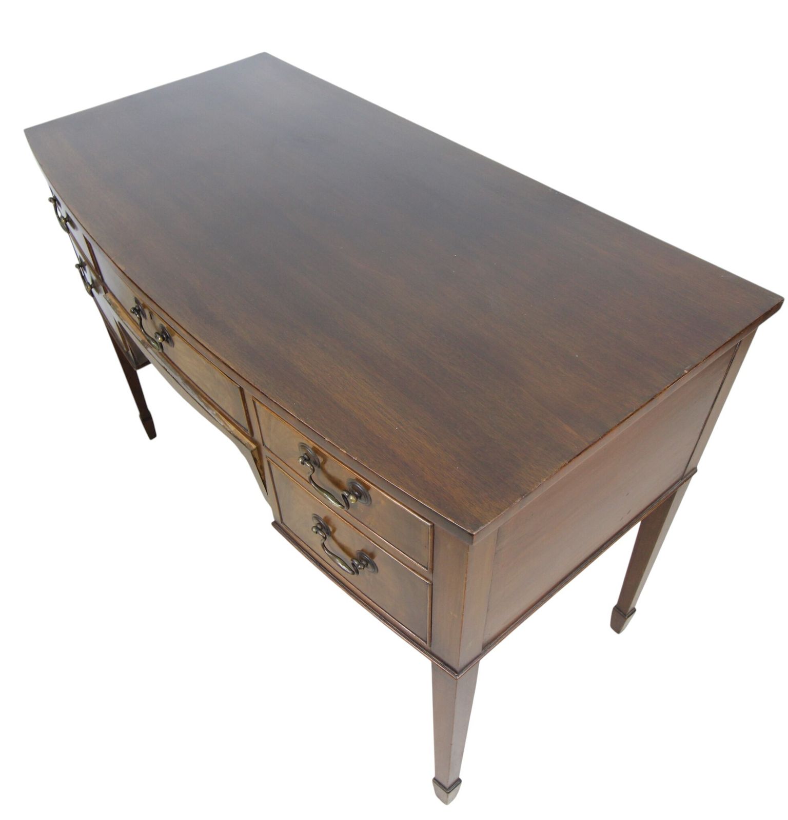 Vintage Hall Table With 5 Drawers photo vinterior