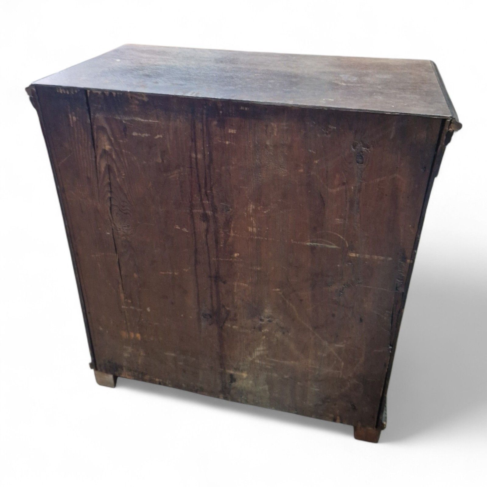 photo vinterior Antique Continental Rustic Drawers Oak Chest Of Drawers Lockable Storage