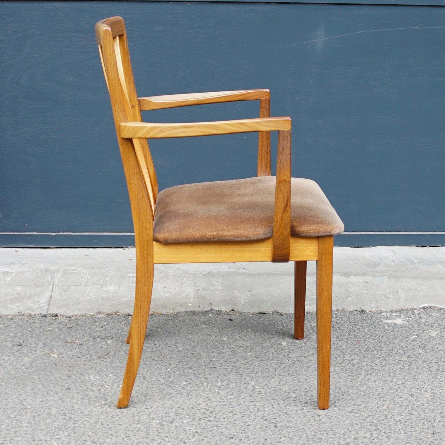 Midcentury G Plan Fresco X Back Dining Chairs X6 (2 Carver Chairs) photo buy