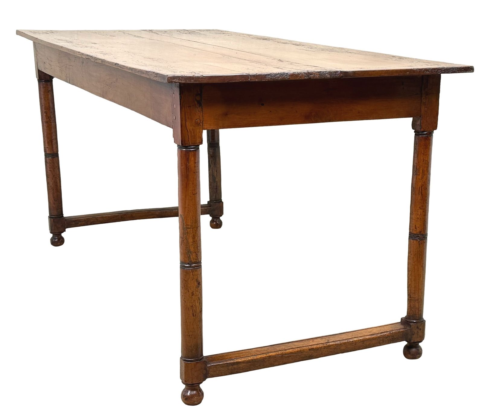 French Provincial 19th Century Fruitwood Farmhouse Table Of Small Size (France, Circa 1850) photo 4250.0