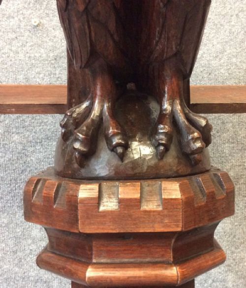 19th Century Carved Eagle Lectern photo vinterior