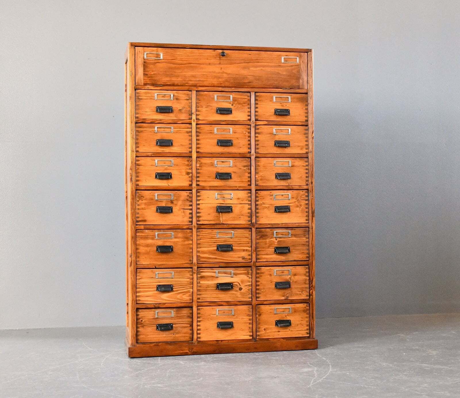 Bank Of Pine Workshop Drawers Circa 1940s photo furniture