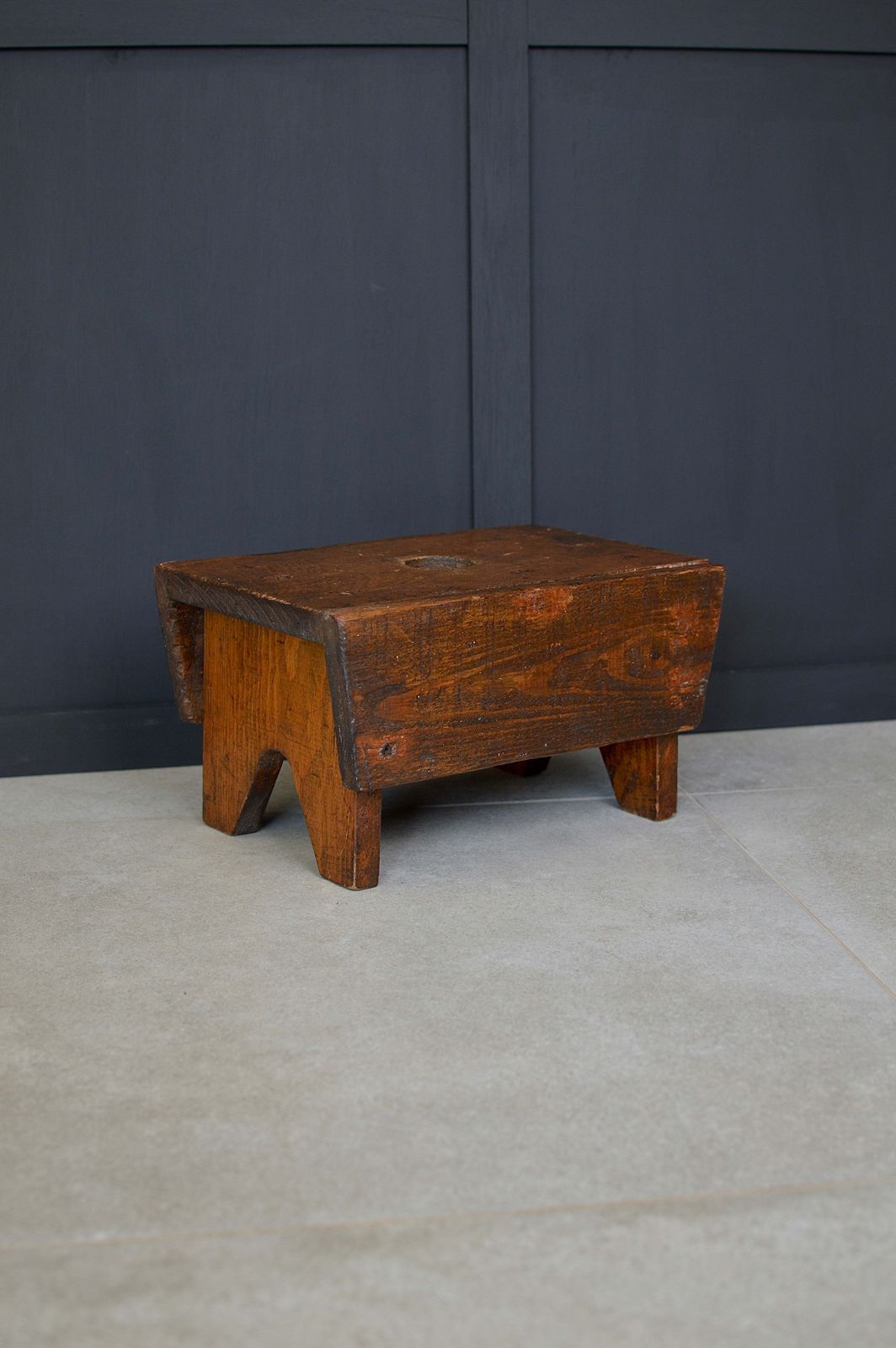 19th Century Scottish Vernacular “Creepie” Stool photo 80.0