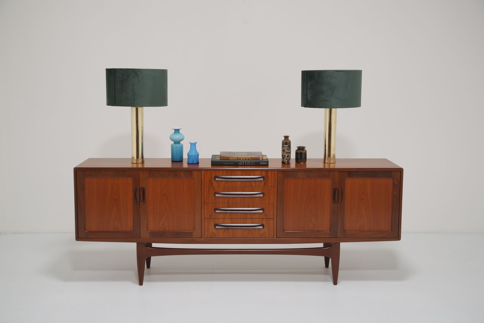 G Plan Long Teak Sideboard Model ‘Fresco’ By Victor Bramwell Wilkins, 1960s
