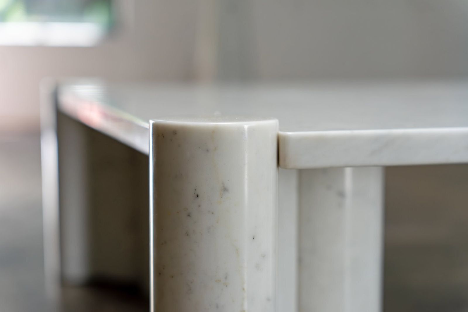 Jumbo Coffee Table In Marble By Gae Aulenti For Knoll Inc. / Knoll International, Italy, 1960s photo vinterior