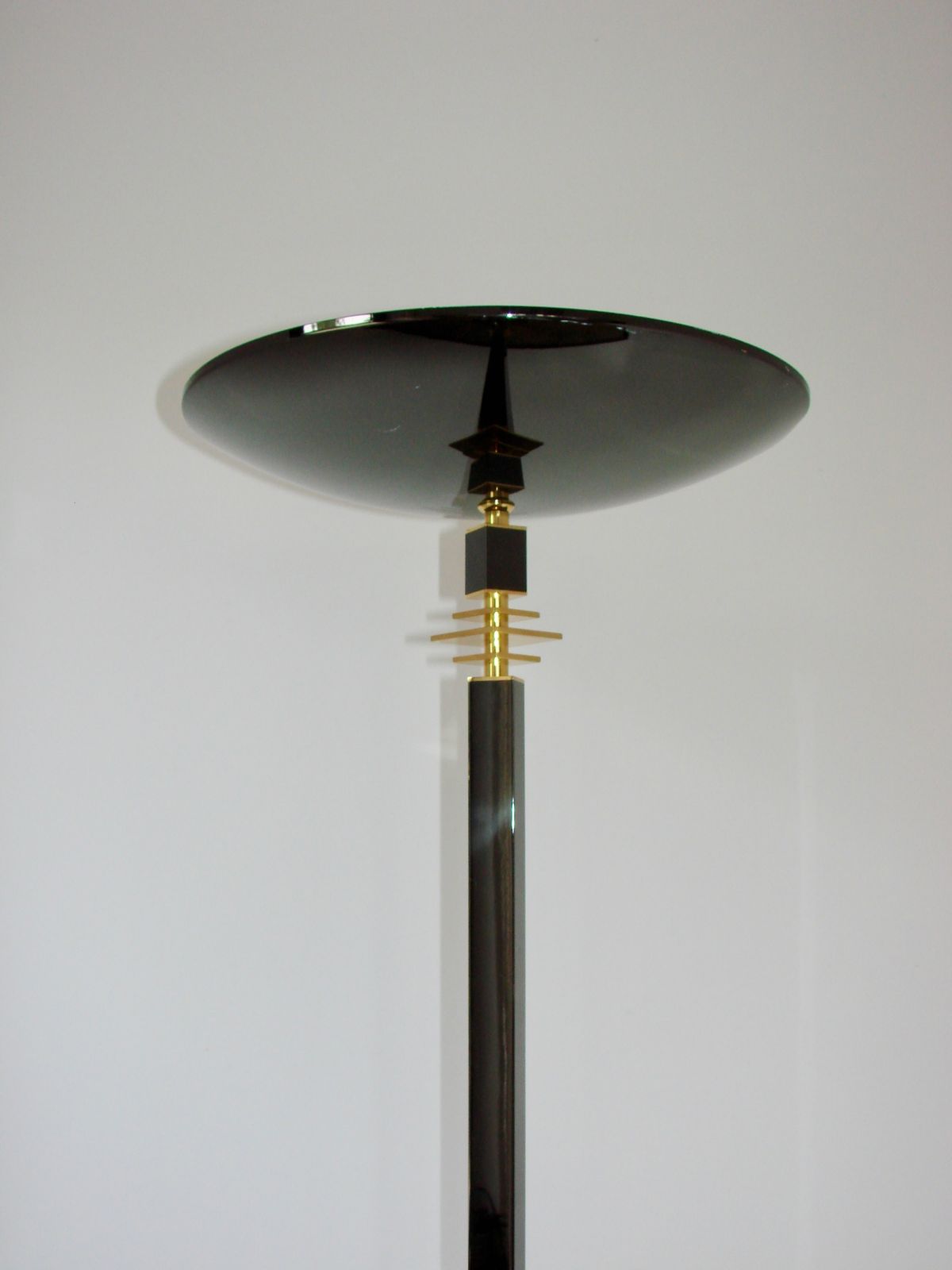 Modern Floor Lamp, 1980s, Brass And Metal – Vintage photo furniture