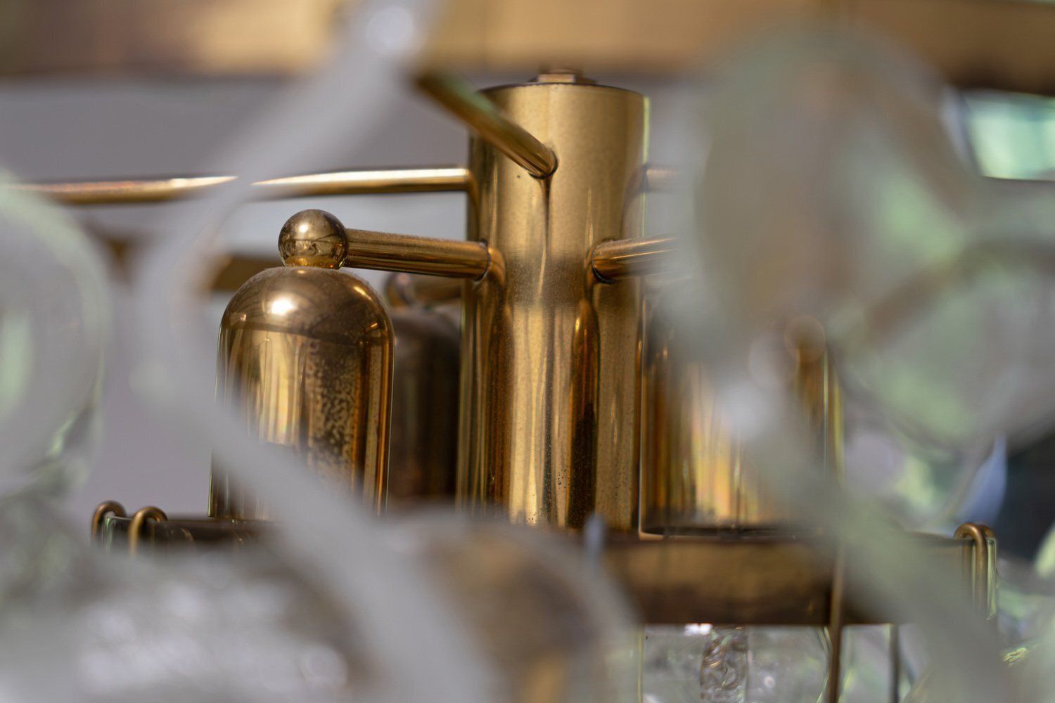 Lighting Mid Century Catena Pendant By Carlo Nason For Kalmar Leuchten, 1960s photo