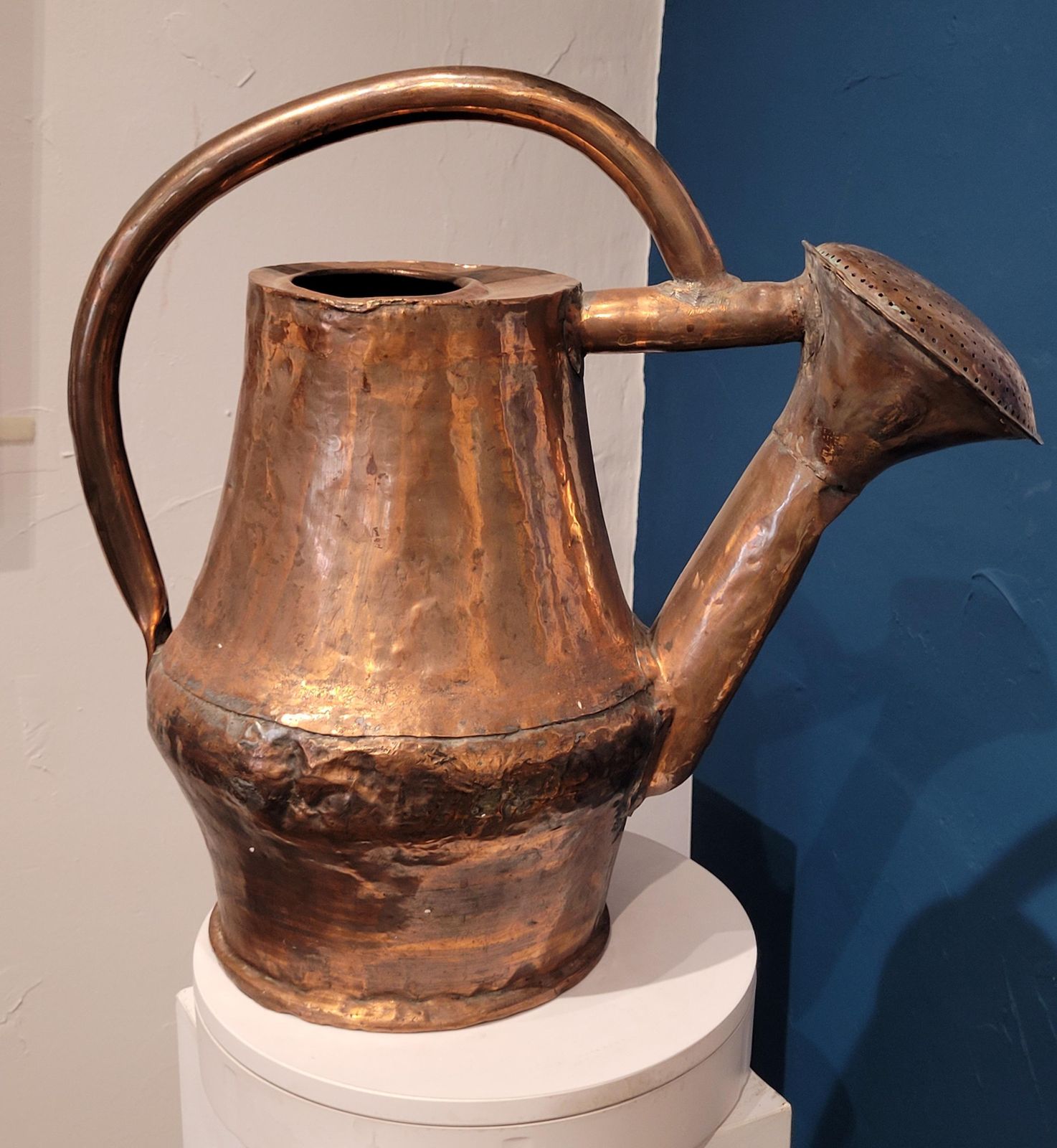 Late 18th Century French Copper Watering Can.