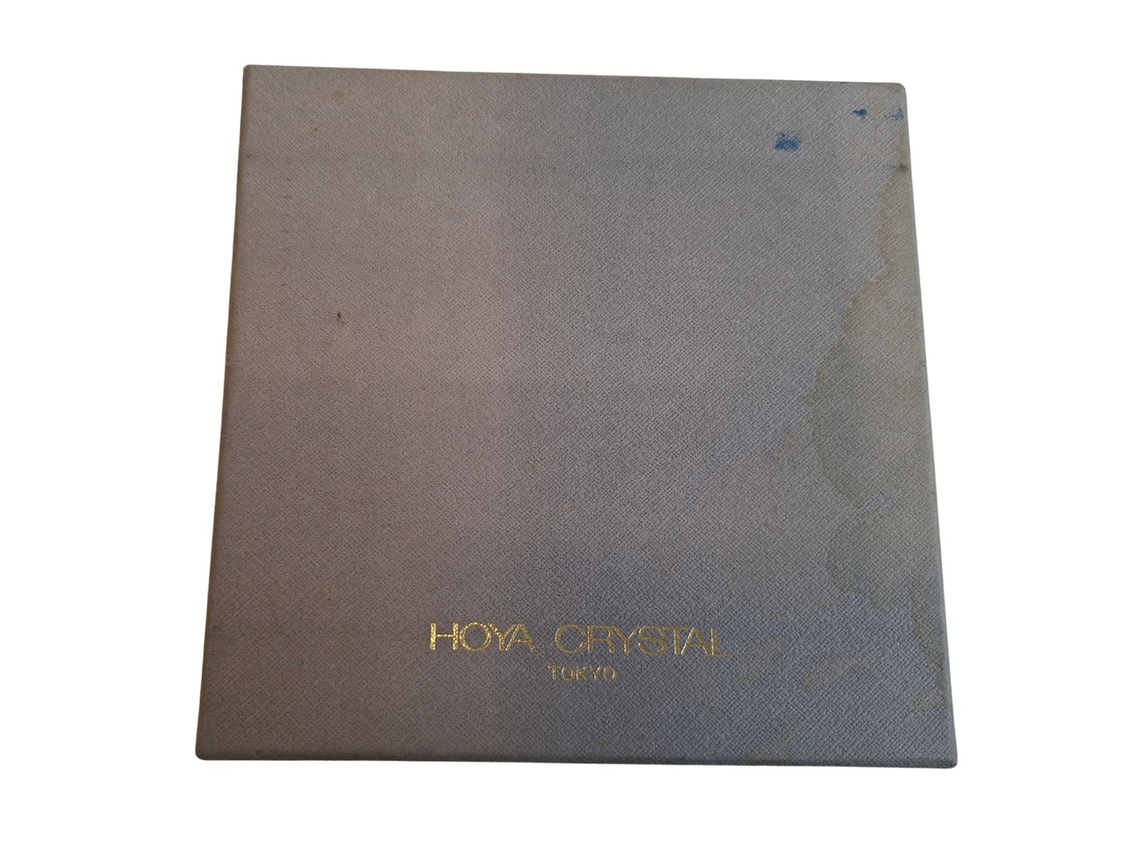 Posacenere Vintage Hoya Crystal Tokyo – Cristallo Di Alta Qualità 1970 photo Home Decor