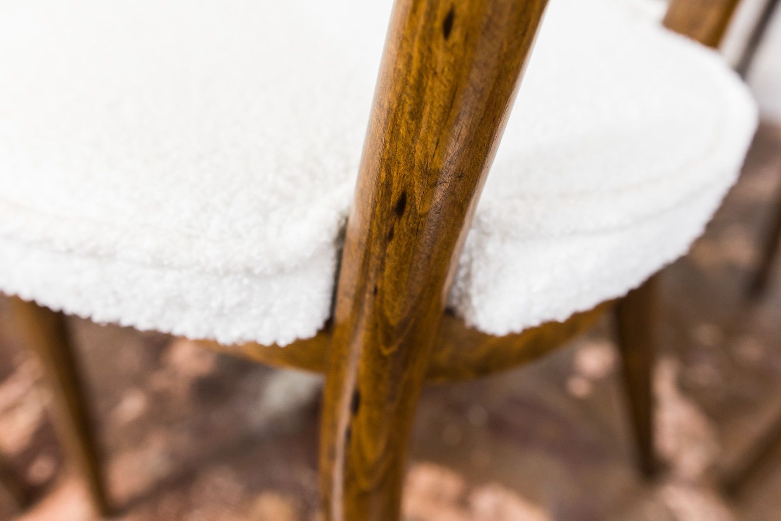 Furniture Mid Century Modern Dining Chairs No 124 By H & J Kurmanowicz, Poland, 1950’s, Set Of 6 photo