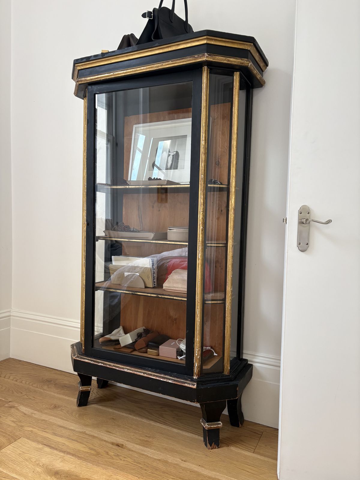 Napoleon III Style Vitrine From Estate Of Jade Jagger photo vintage