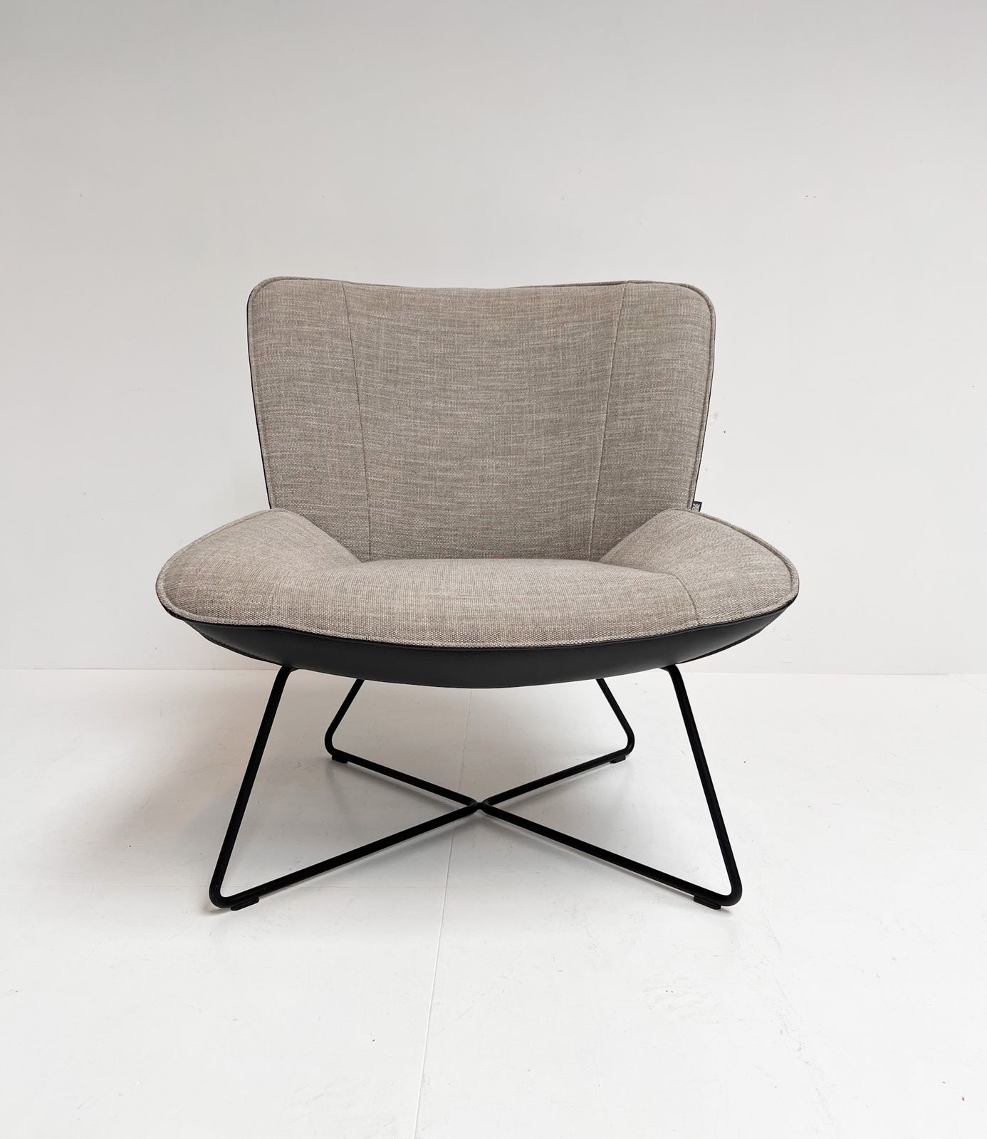 Rolf Benz Leather 383 Chair By Joachim Nees, After 2000
