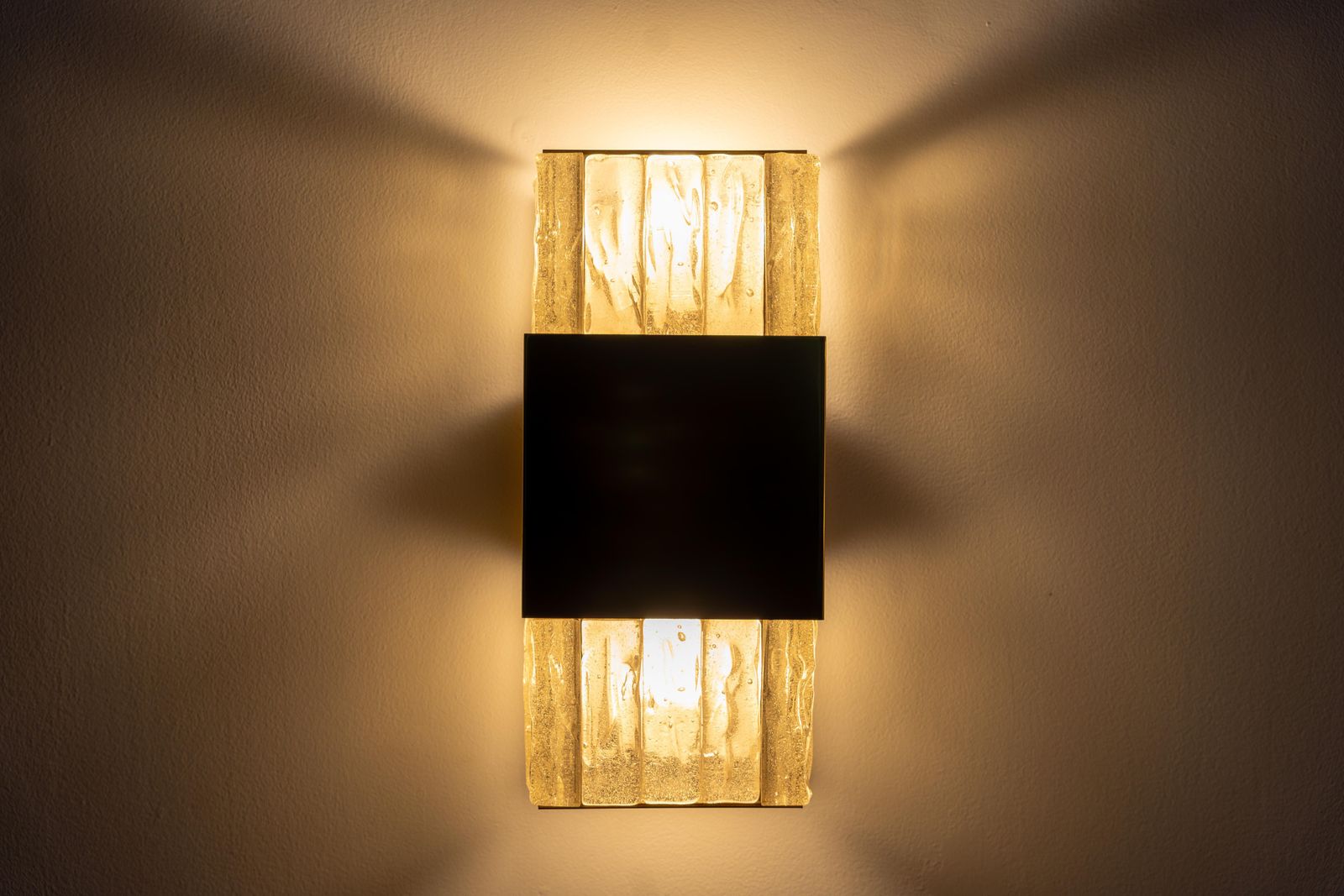 Glass Wall Lights/Wall Sconces By Jean Perzel For Atelier Perzel, France, 1960s photo 2761.0