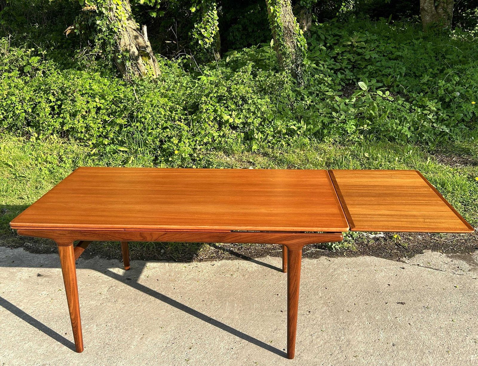 1995.0 Sensational Mid Century Danish Teak Extending Dining Table Johannes Andersen Uldum Mobelfabrik 60's photo