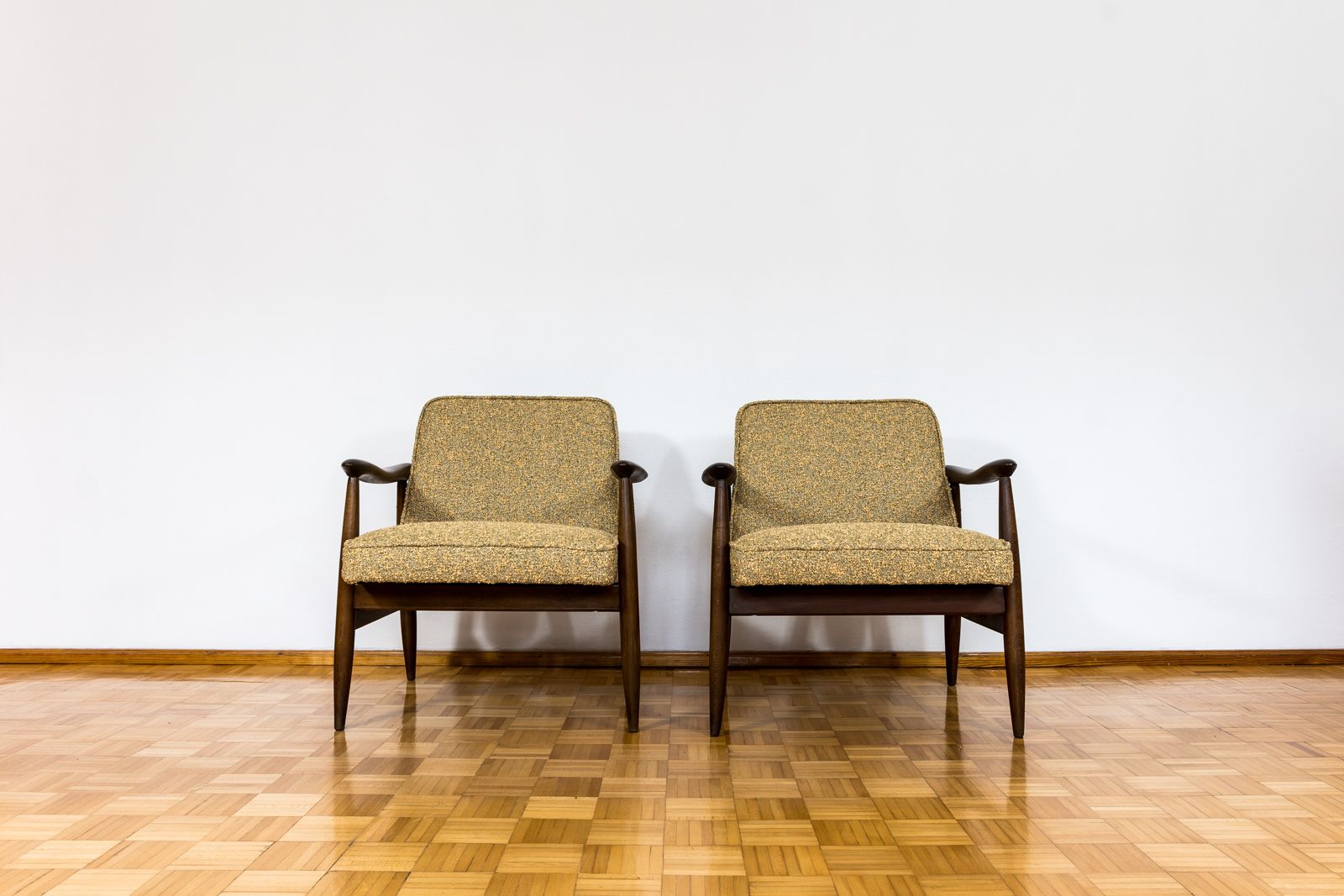Mid Century Fauteuils, Gfm 87 Van Juliusz Kędziorek In Kvadrat, Polen, Jaren 1960, Set Van 2 photo for sale