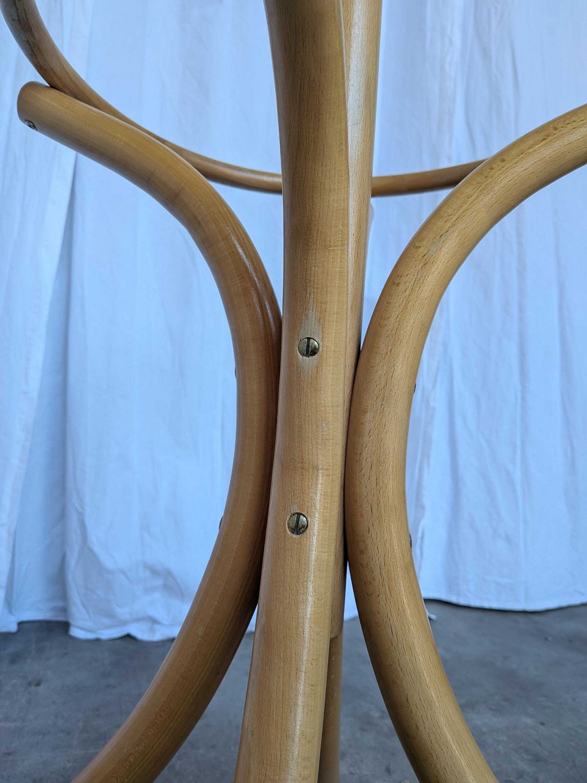 photo vinterior Vintage Bentwood Coat Stand In Thonet Style, Mid Century Coat Rack