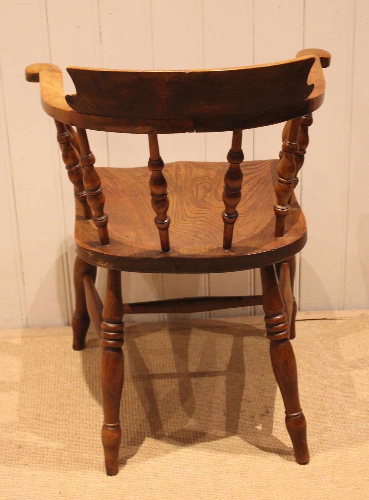 Late 19th Century Smokers Bow Armchair photo vinterior