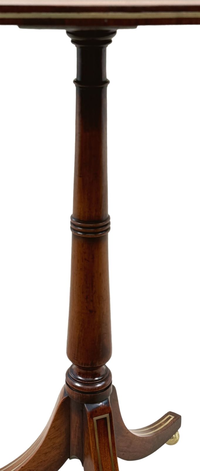 Table d'appoint Regency en palissandre et laiton fileté, XIXe siècle (Angleterre, vers 1820) photo 3500.0