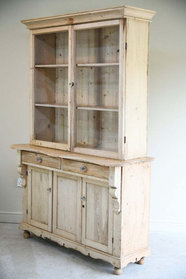Antique Glazed Pine Dresser, 19th Century photo for sale