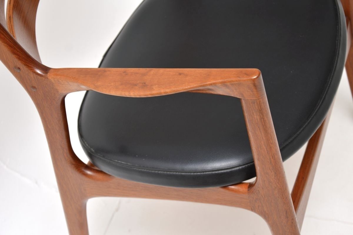 Danish Vintage Teak Carver Desk Chair / Armchair By Erik Buch photo buy
