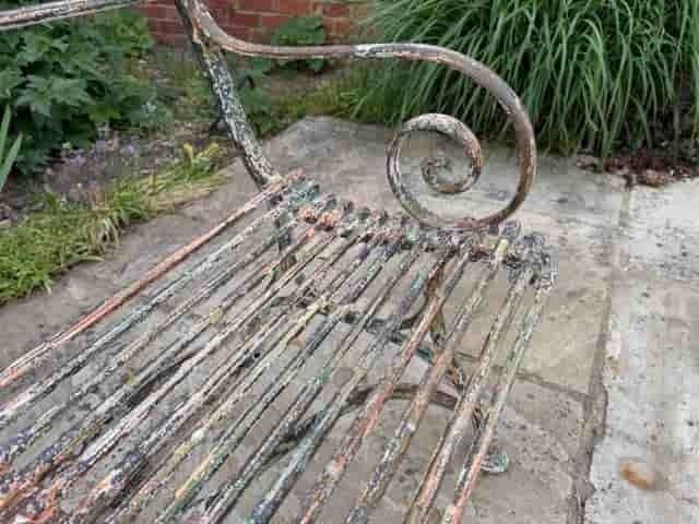 Arras 2m Bench, 1800s photo Garden Furniture