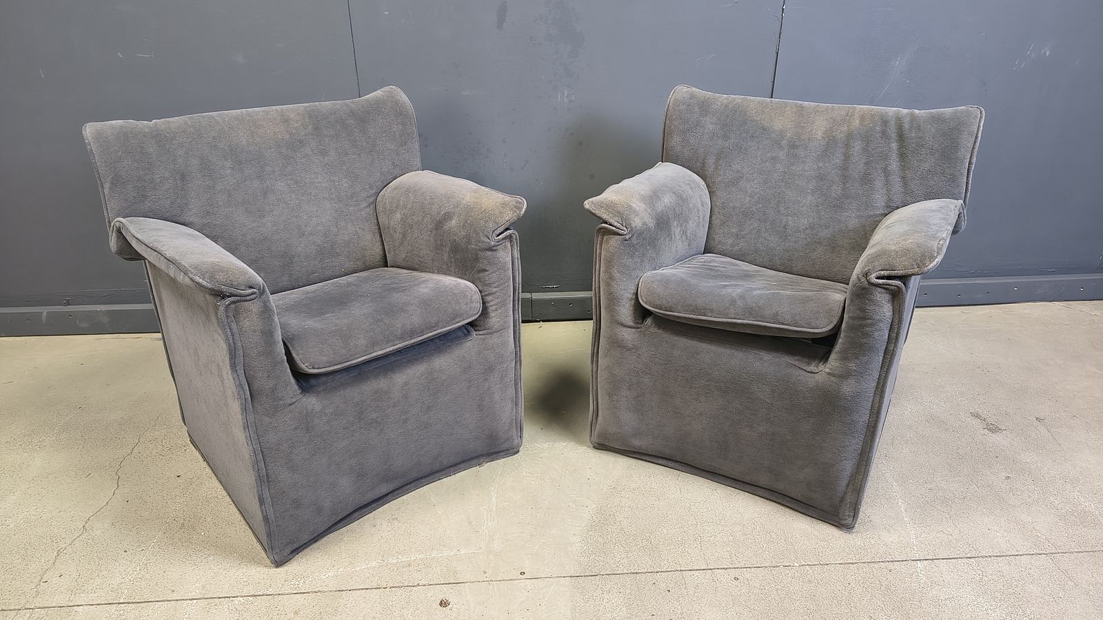 Lauriana Armchairs By Afra And Tobia Scarpa For B&B Italia, 1970s photo furniture