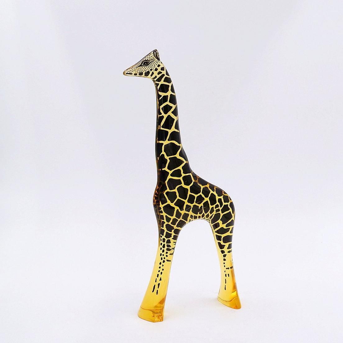 Abraham Palatnik Giraffe Lucite Acrylic Sculpture Figurine   Brazil 1970s photo Art