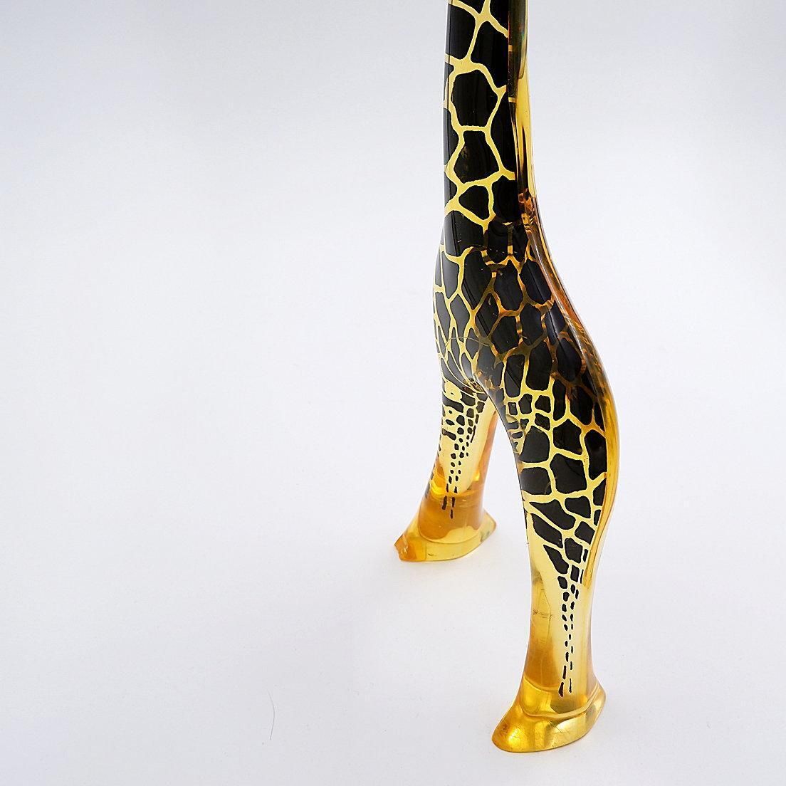 Abraham Palatnik Giraffe Lucite Acrylic Sculpture Figurine   Brazil 1970s photo buy