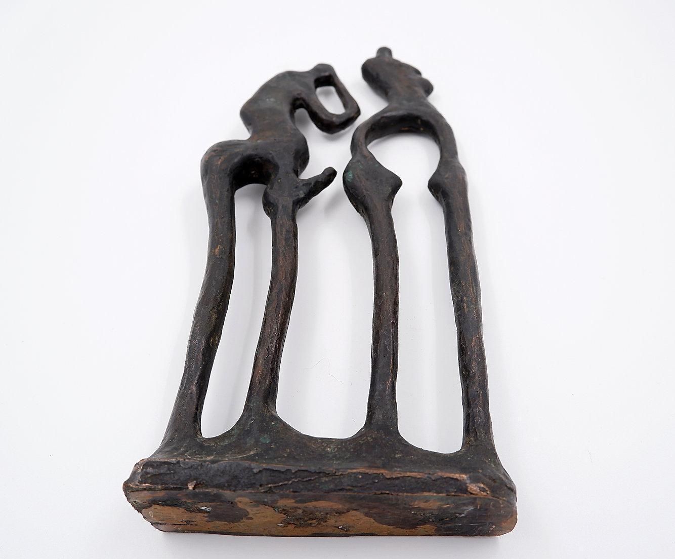 Klausvan De Locht Bronze Sculpture, Brutalist Style, Germany, 1980s photo 820.0